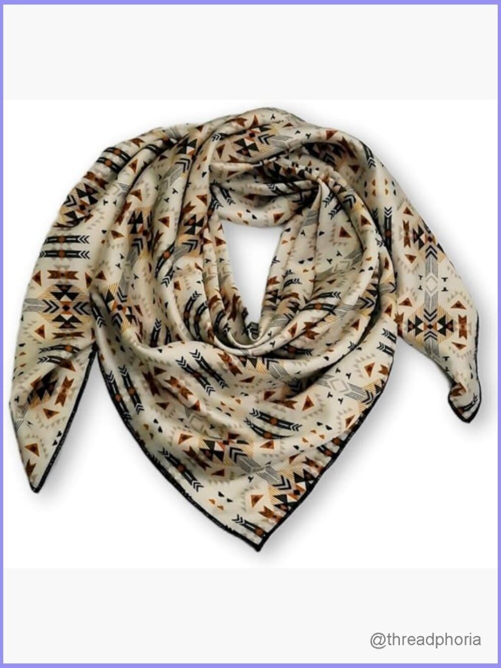 36" Silk Charmeuse Square Scarf - Fashion Bandana Wrap Headscarf Neckerchief - Picture 1 of 5